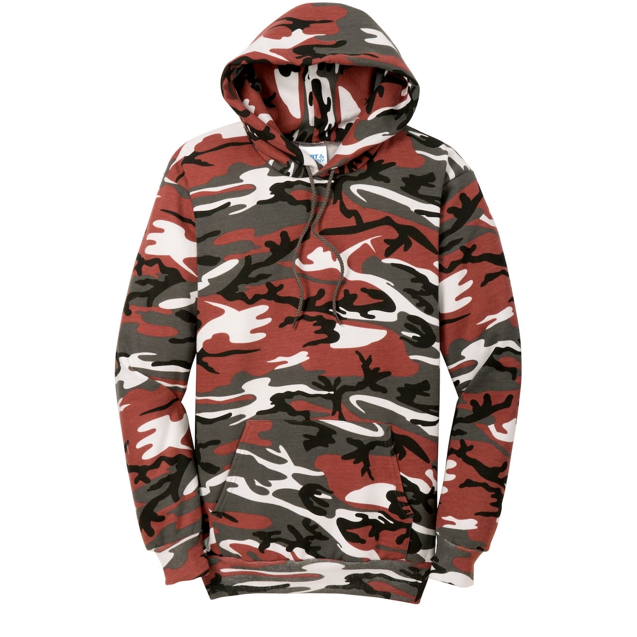 Port & Company® Camo Core Fleece Pullover Hooded Sweatshirt